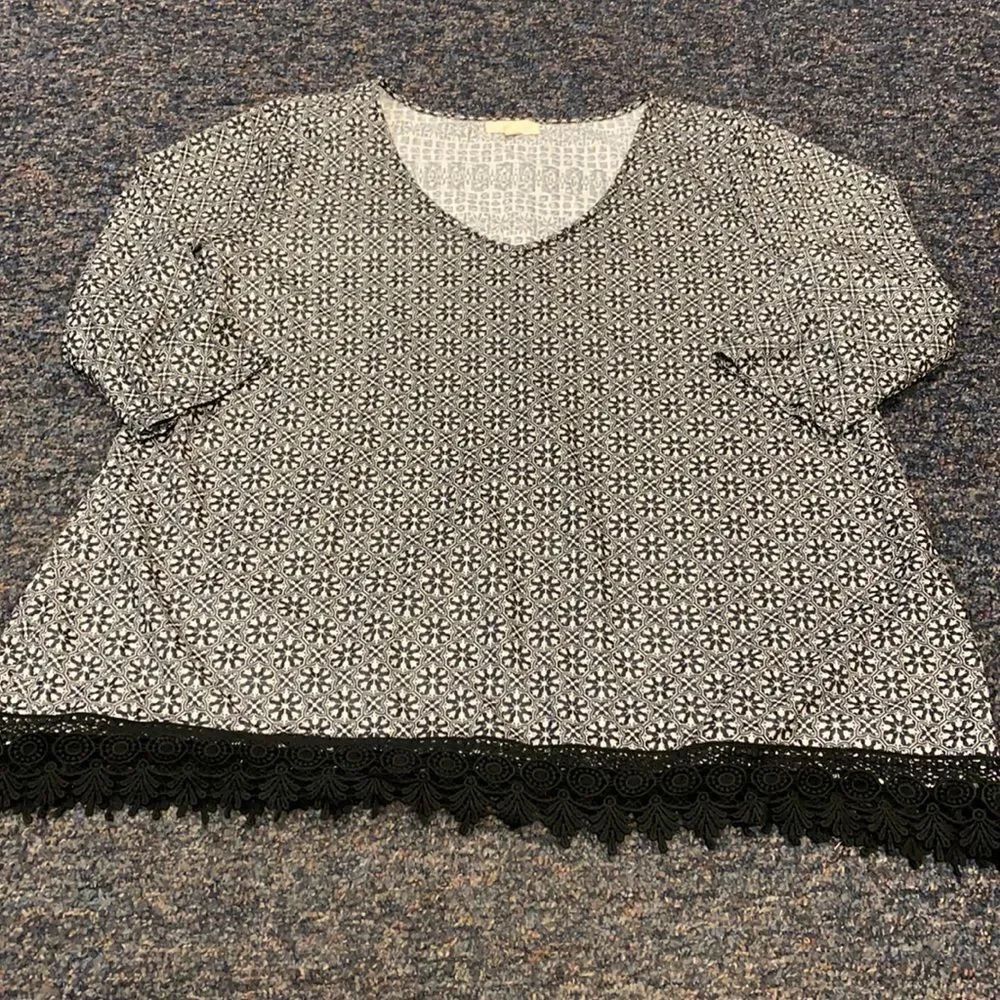 Kate & Sam Pattern top sz. 2X